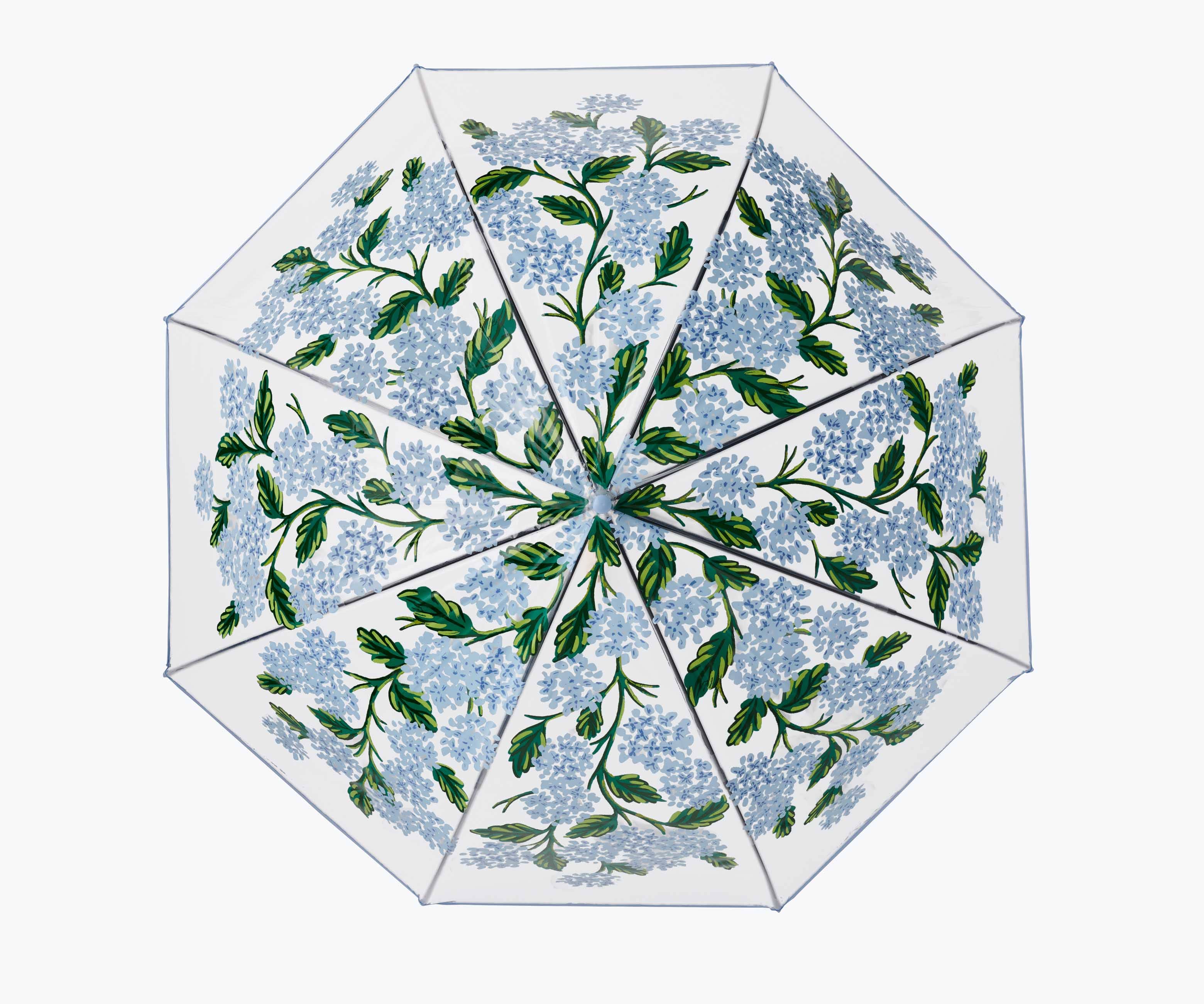 Hydrangea Clear Umbrella