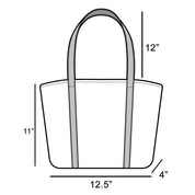 Lazy Sundays Embroidered Tote Bag