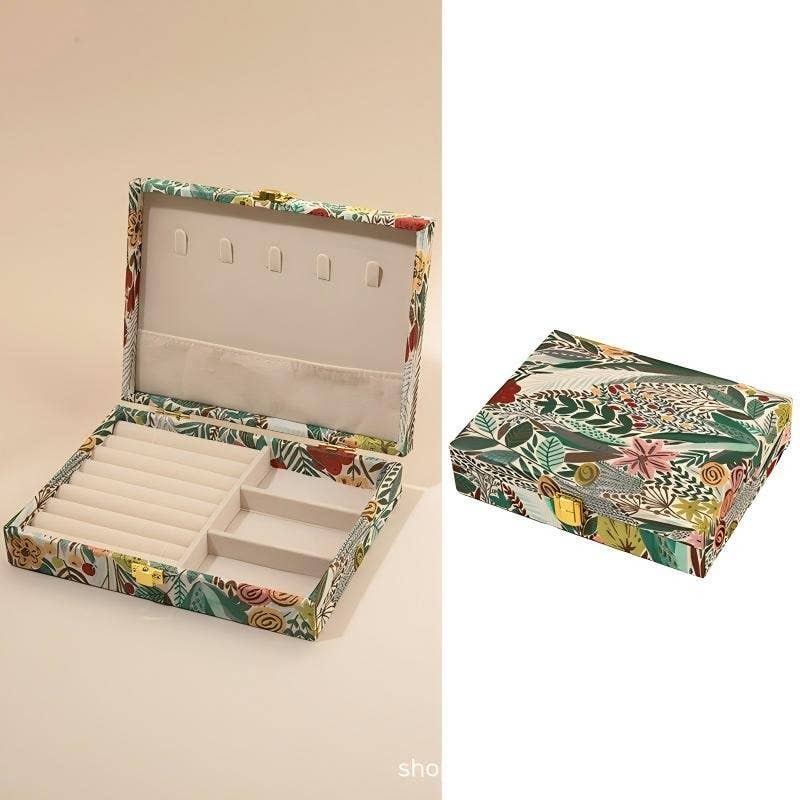 Floral Jewelry Box