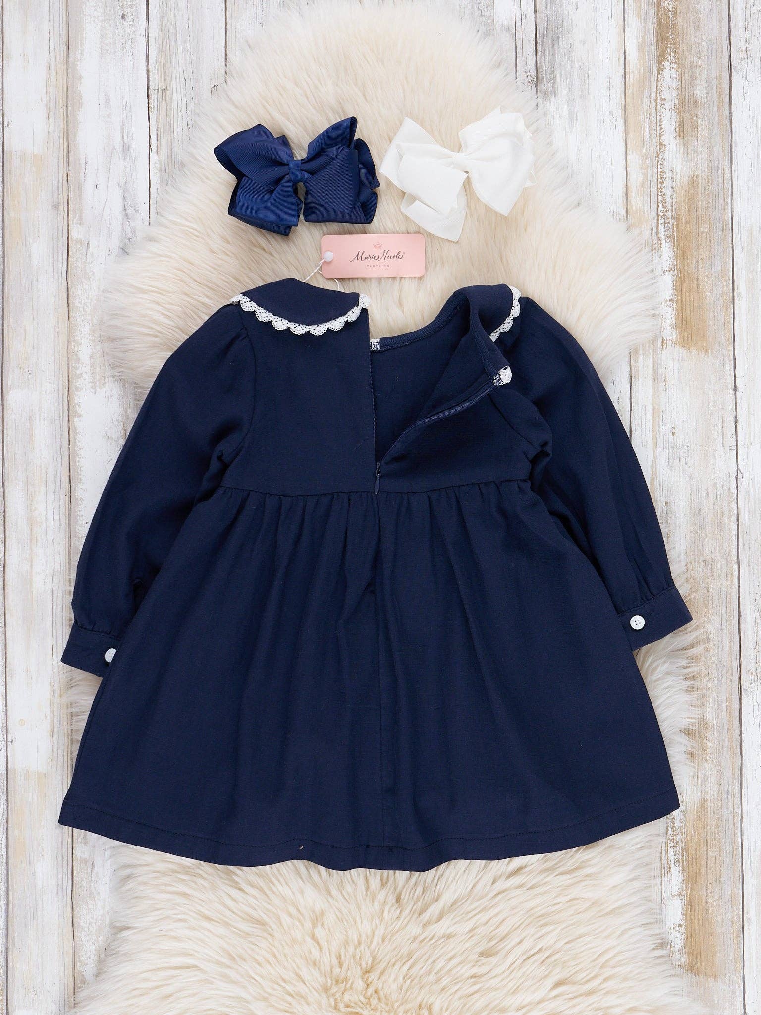 Nativity Scene Smocked Dress