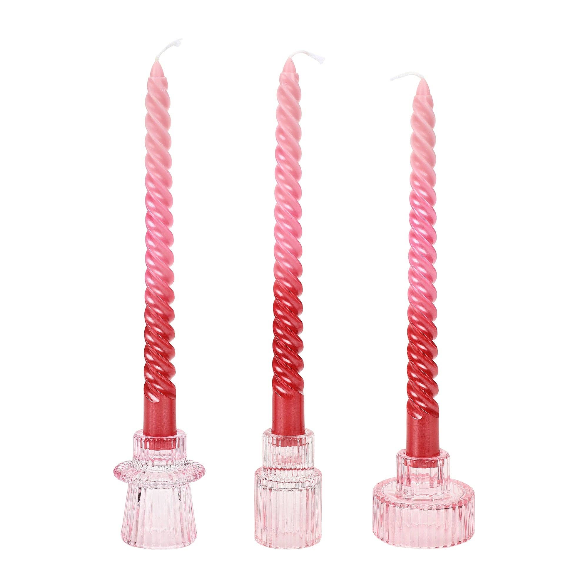 Ombre Taper Candles (set of 3) — view 4