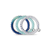 Spiral Hair Coils | Small | Reel showing strong grip, no rip spiral hair tie