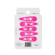 Snap Clip | 6 Count | Tropical Punch showing snap clip with a secure click closure
