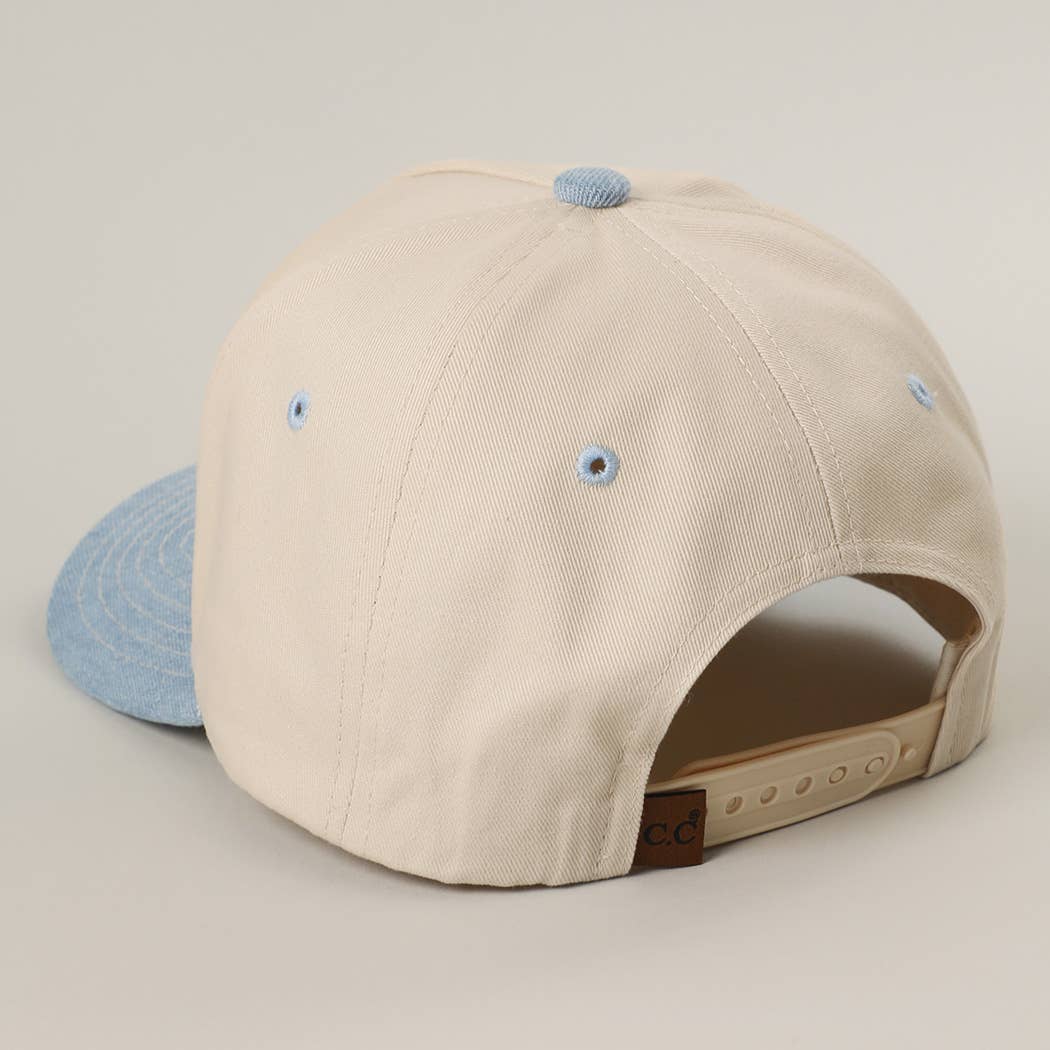 Blue Denim Amen Hat