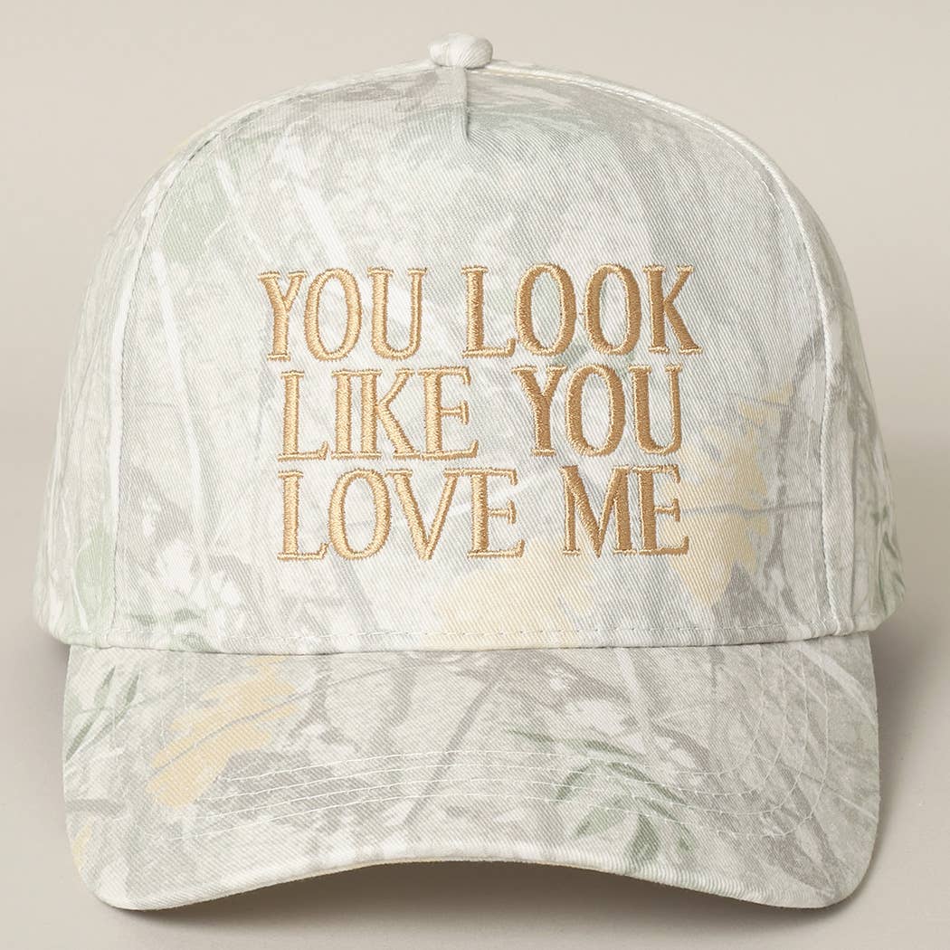 You Look Like You Love Me Cap/ Beige