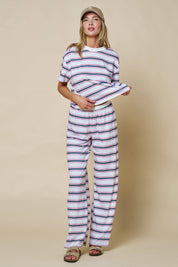Multicolor Stripe Pants