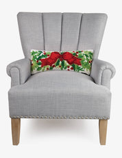 Green Holiday Cheer Hook Pillow