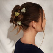 Mini Jelly Cloud Clips Butter Yellow