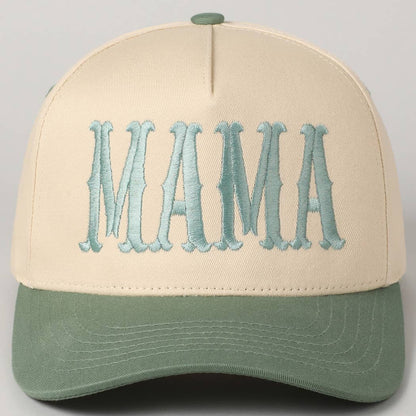 MAMA Embroidery Baseball Cap