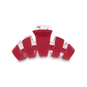 Classic Hair Clip | Medium | University of Alabama — claw clip with bendable teeth that spring back to shape and strong,