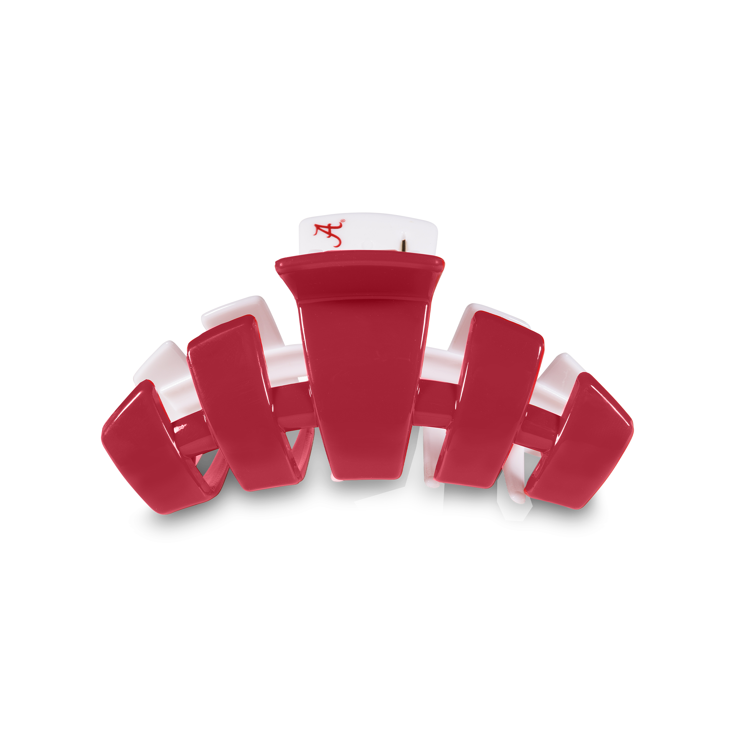 Classic Hair Clip | Medium | University of Alabama — claw clip with bendable teeth that spring back to shape and strong,