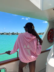 Pink Bikini Beaded Hoodie