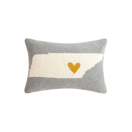 Heart In Tennessee Hook Pillow