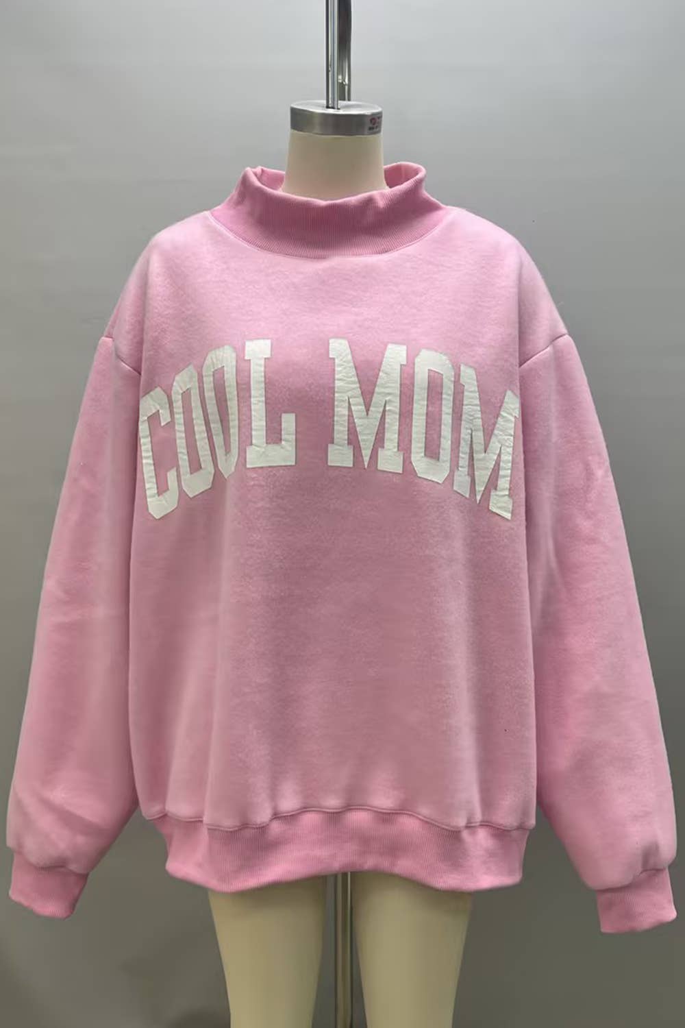 Pink Mother Reversible Mock Neck