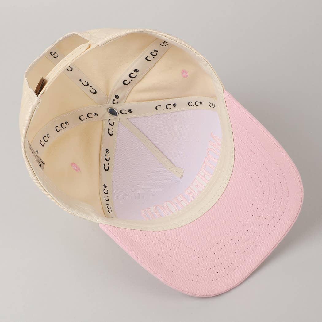 Motherhood Trucker Hat/ Pink