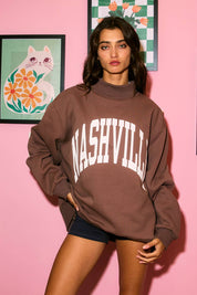 NASHVILLE Reversible Mockneck