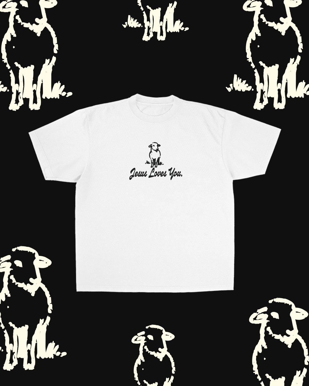 White The Lost Became Found Tee