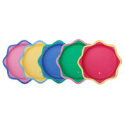 Colorwave Dessert Plates (10 ct) — set of 10 includes assorted colorwave hues and approx. 8" x 8" dessert plate s