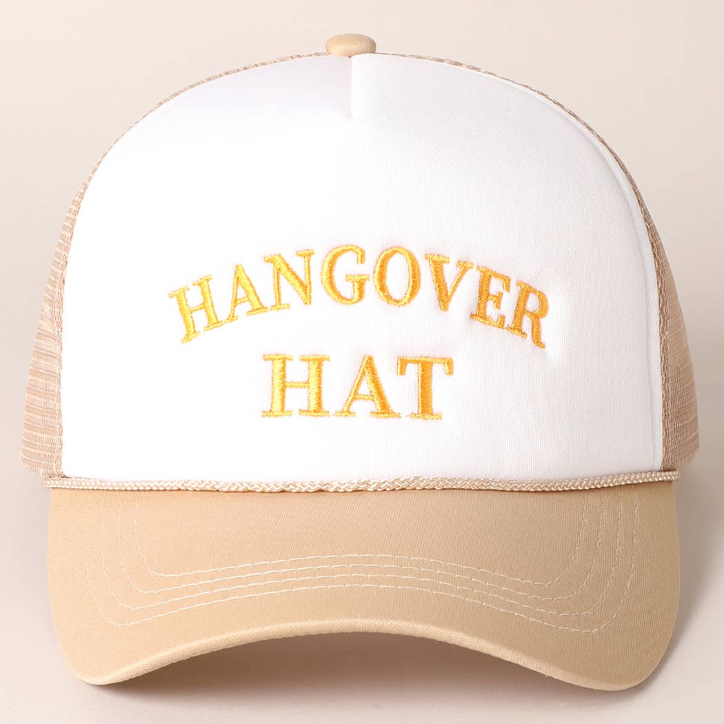 Hangover Hat Embroidered