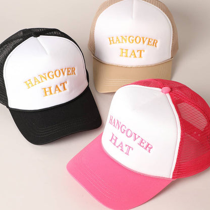 Hangover Hat Embroidered