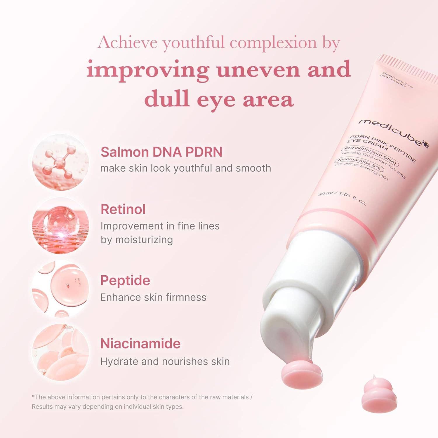 MEDICUBE PDRN Pink Peptide Eye Cream