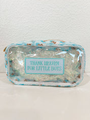 Blue Thank Heaven - Medium Clear Bag