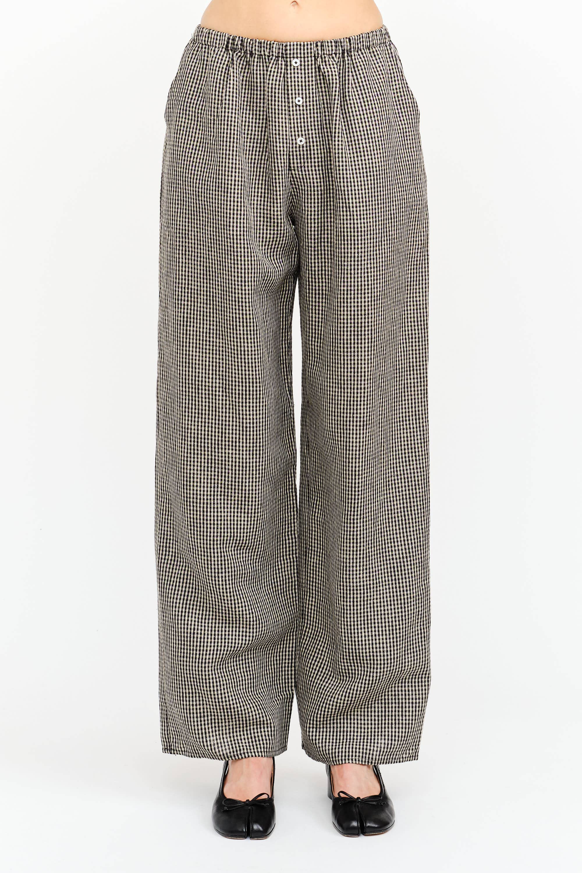 Matilda Gingham Pants