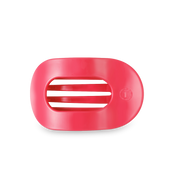 Flat Round Hair Clip | Small | Bikini Boardroom — rounded oval shape and bendable teeth for a secure yet gentle hold