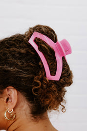 Open Hair Clip | Large | Peonies Please