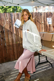 Cross & Jesus Saves Reversible Mockneck