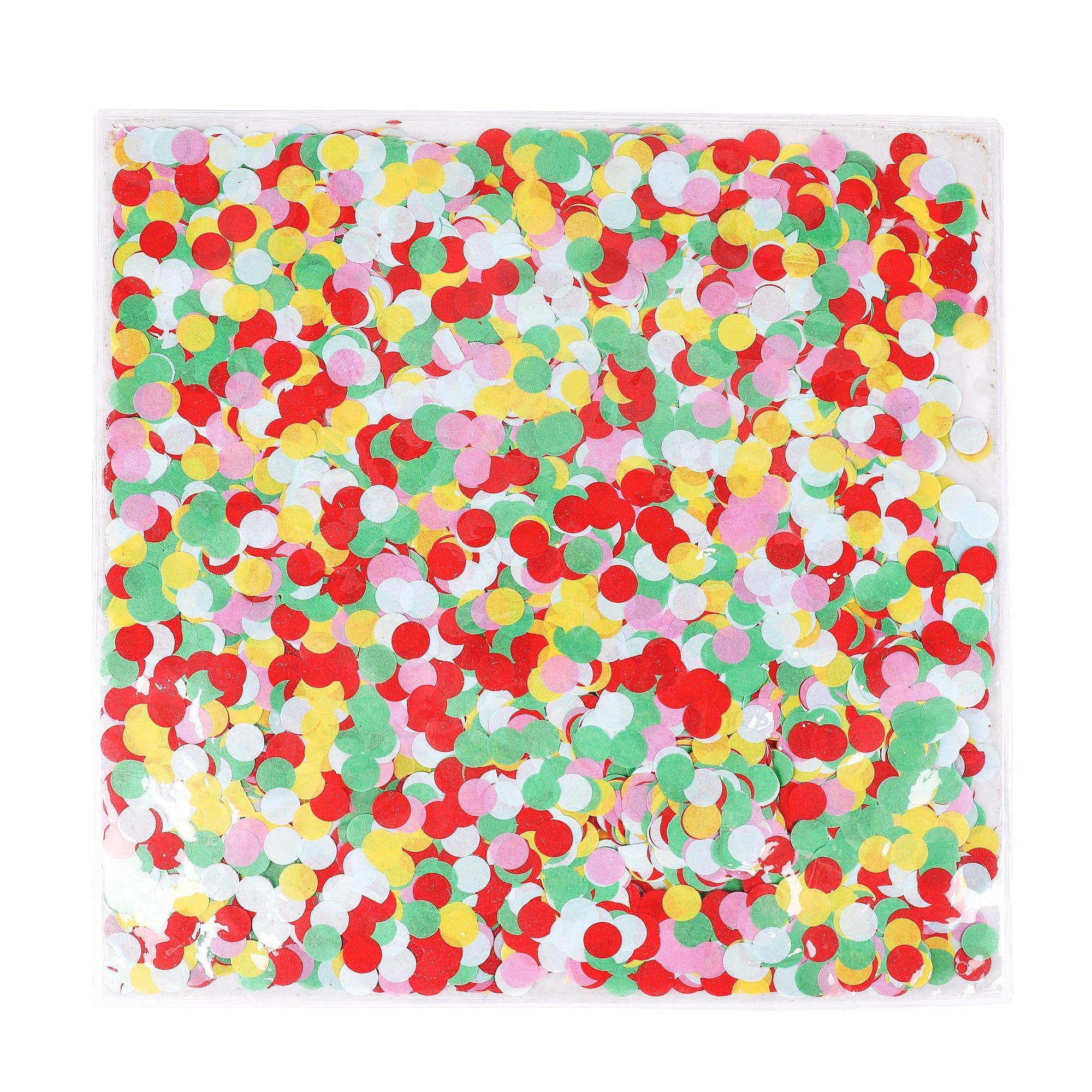 Confetti-filled Reusable Placemats (15" / 4 ct) from Ninety Nine Boutique