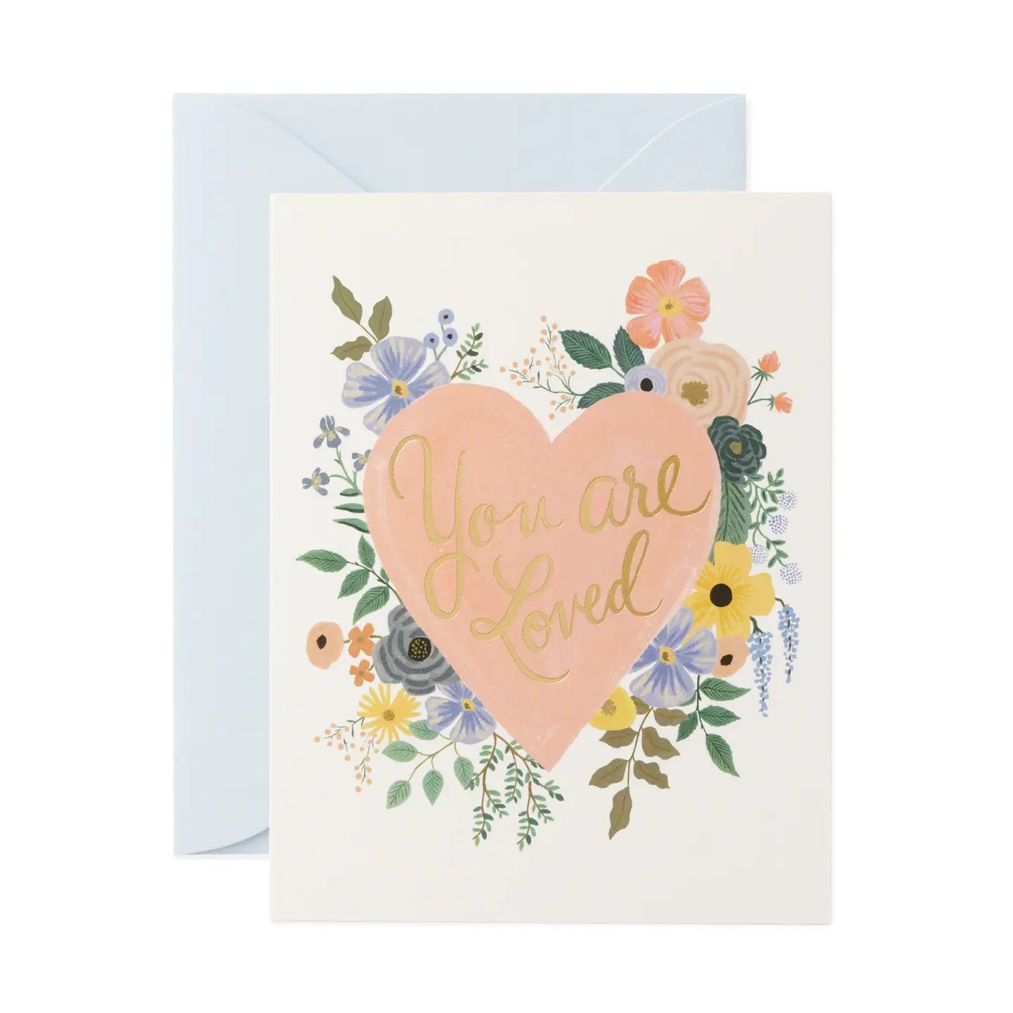 You Are Loved Heart Card