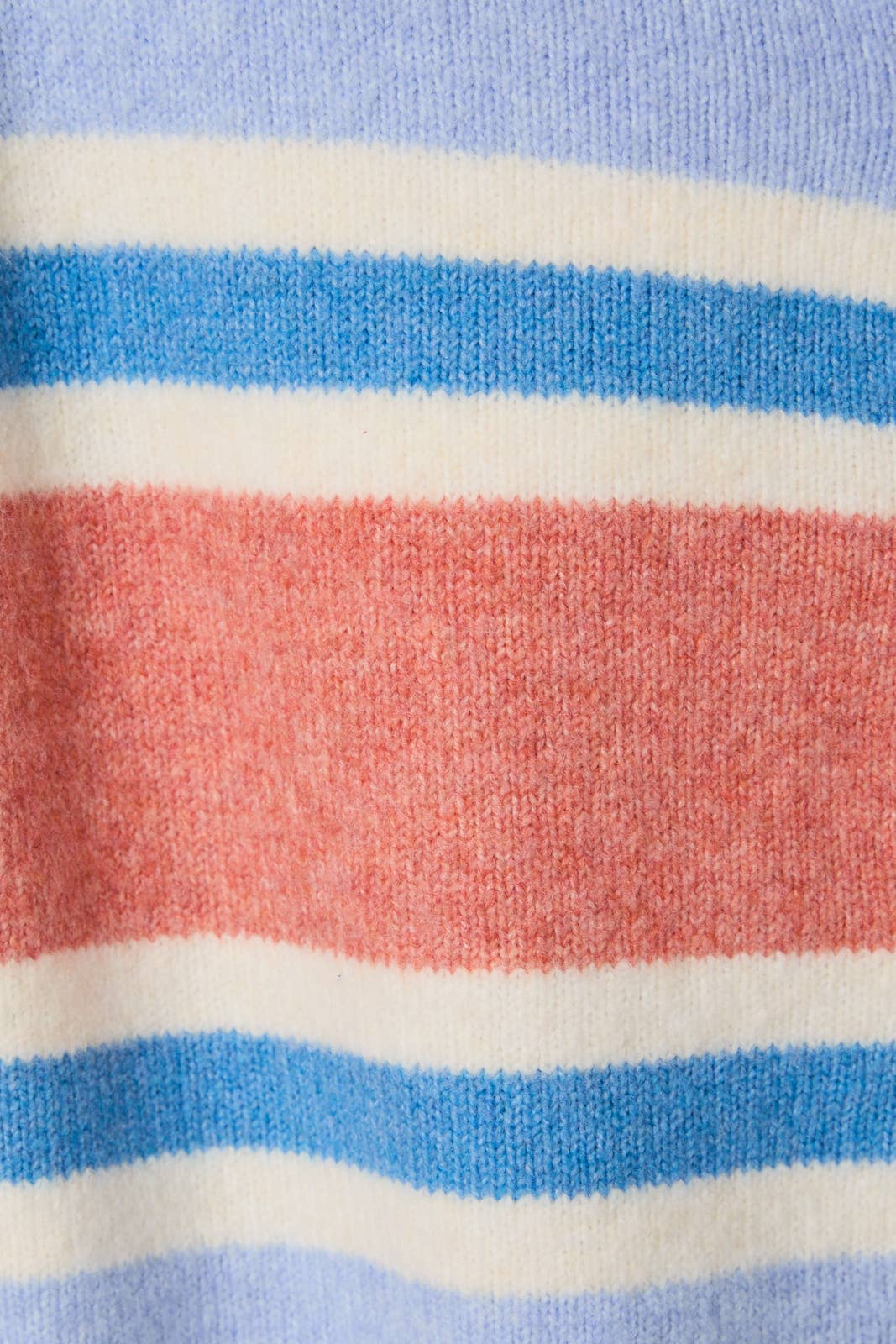 Blue & Orange Striped Cardigan