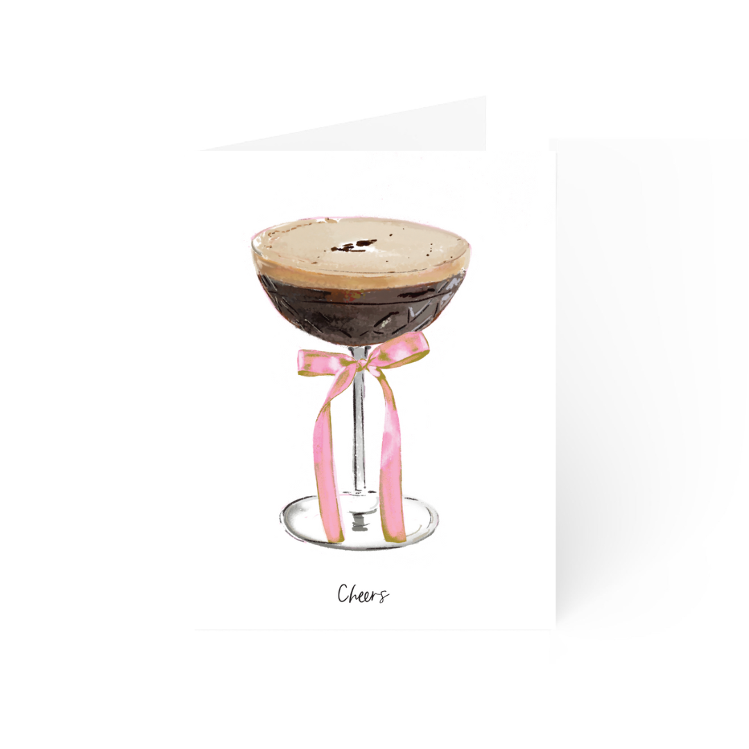 ESPRESSO CHEERS - Note Card 
