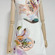 3D Floral Mini Dress