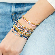 4mm Stretch Medium Pearl Bracelet