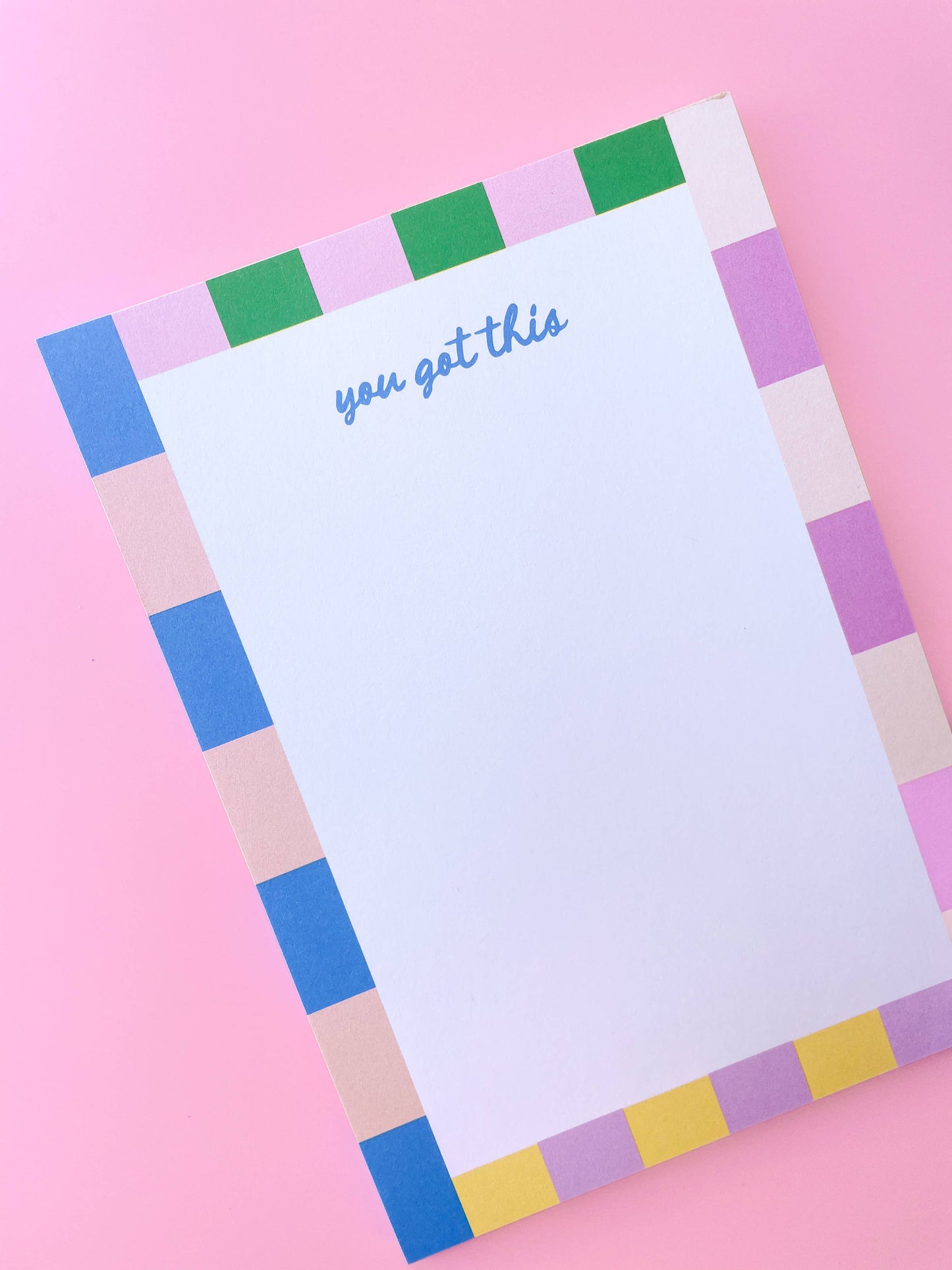 Colorful Stripe Notepad