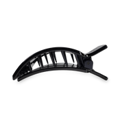 Jet Black Med. Square Flat Hair Clip