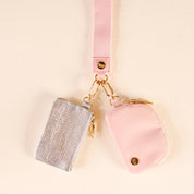 Rose Dynamic Duo Pouch Luxe Wristlet