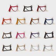 Transparent Hand Bag / Baguette Bag / Crossbody Bag
: Silver