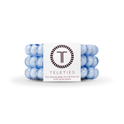 Spiral Hair Coils | Large | Washed Denim Hair Ties