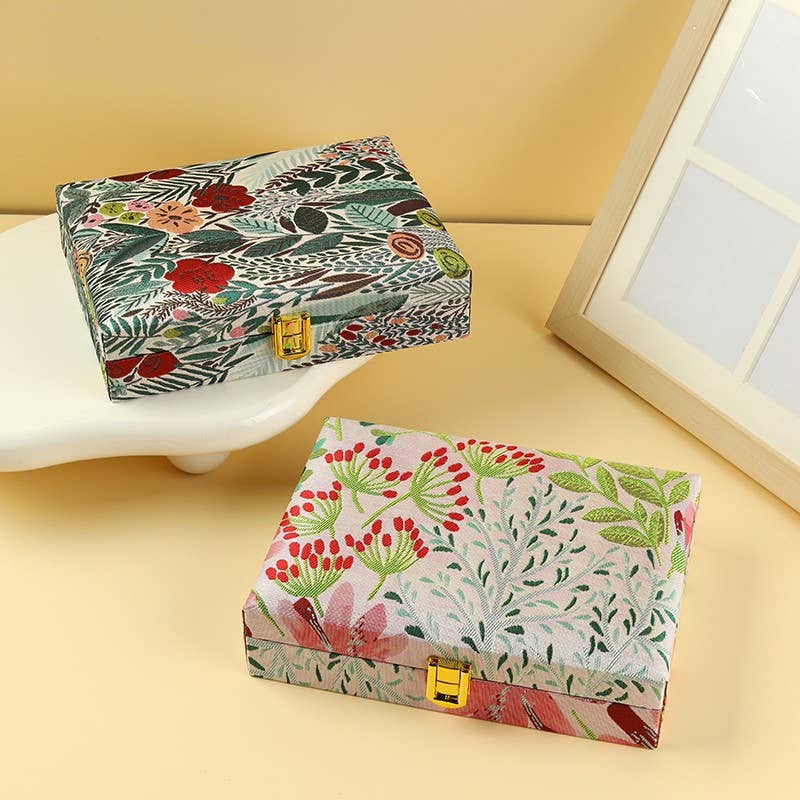Floral Jewelry Box