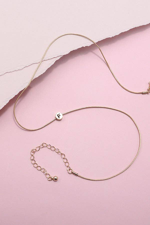 Initial Necklace