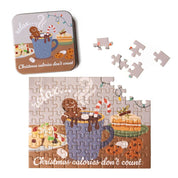 Holiday Mini Jigsaw Puzzle Tin