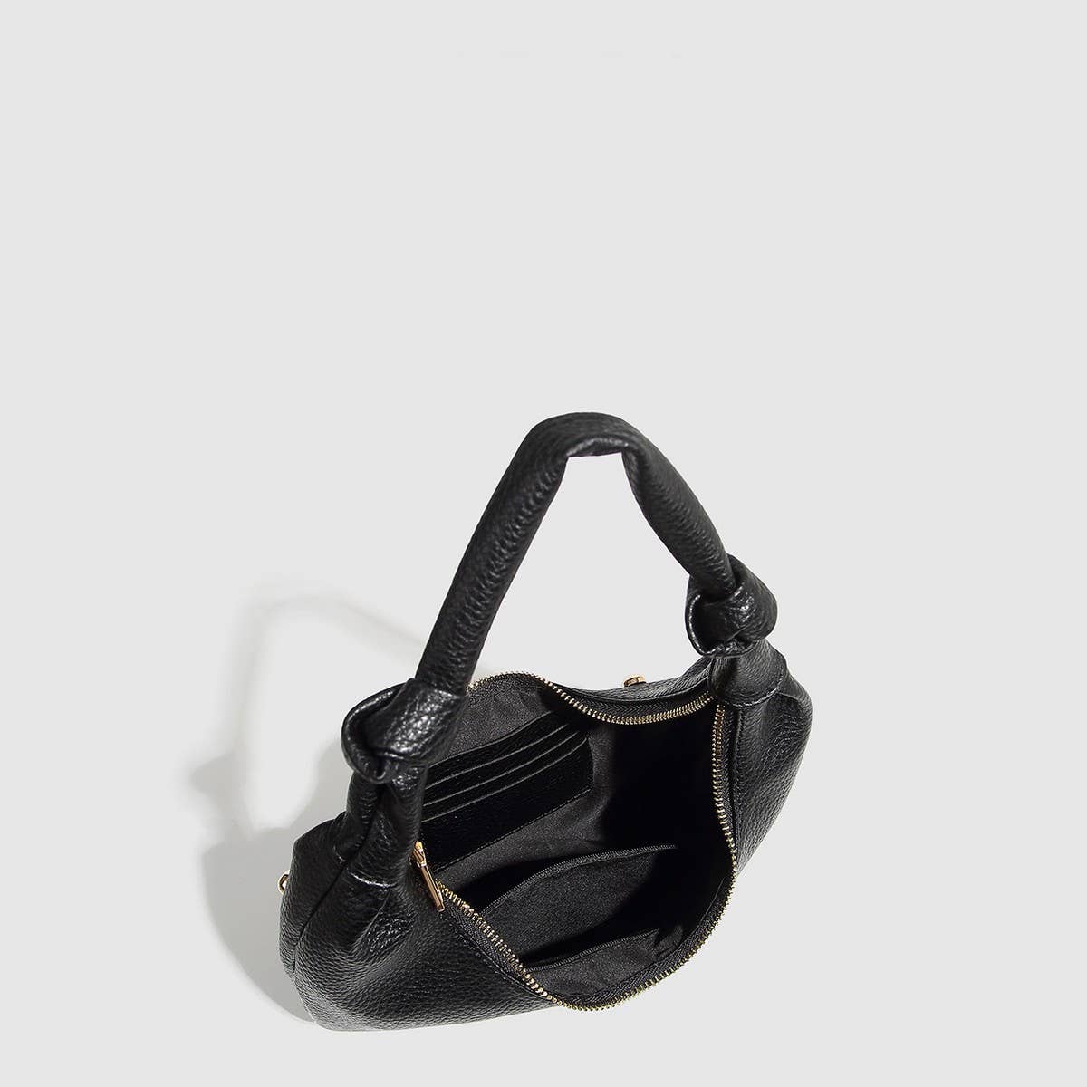 Metallic Studded Shoulder Bag