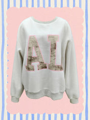 Grey & Camo Alabama Reversible Crewneck