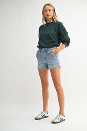 Light Blue Original Jean Short's