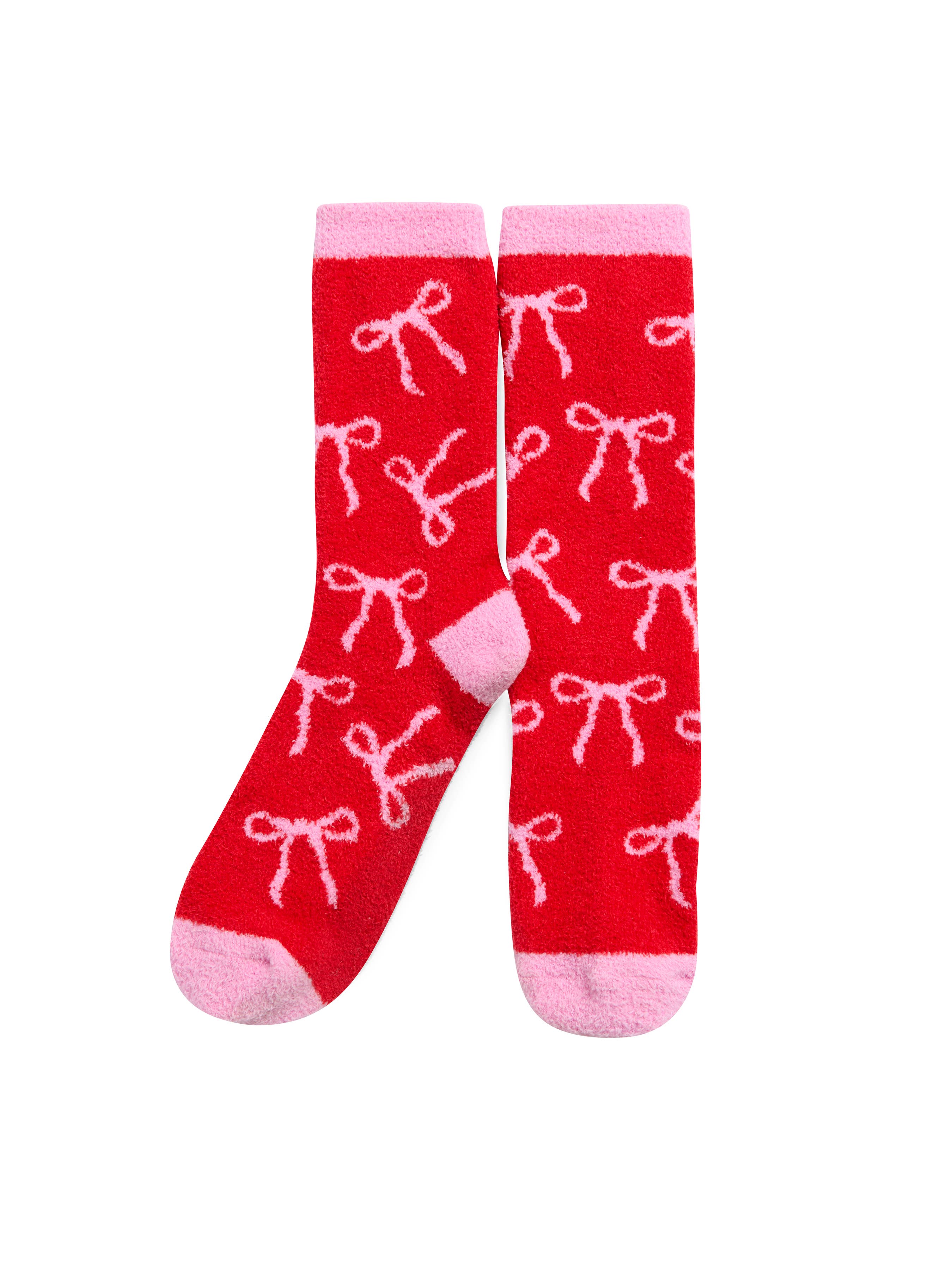 Red Bow Socks
