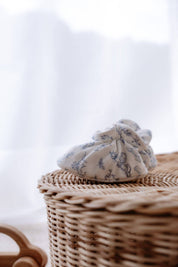 Blue Booties Toile De Jouy