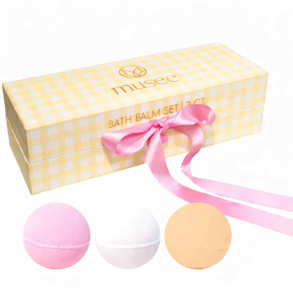 Gingham Three Balm Set